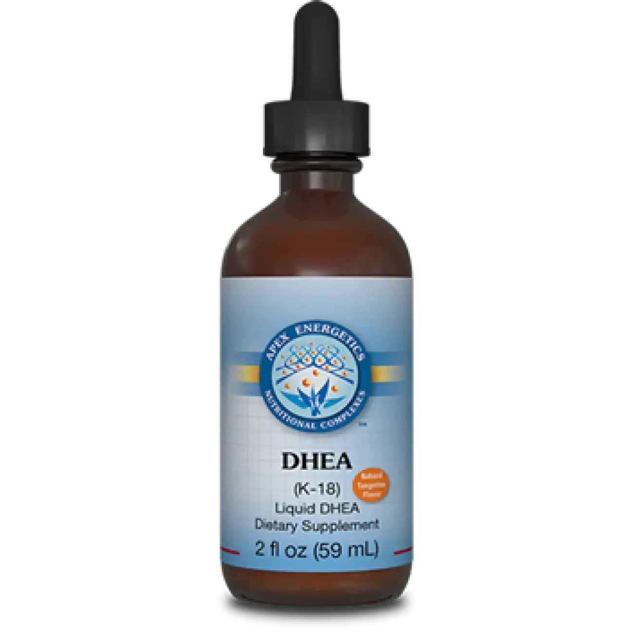 Apex Energetics DHEA supplement liquid dietary supplement 2 fl oz bottle with dropper