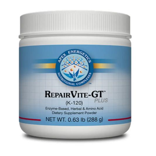 Apex Energetics RepairVite-GT Plus K-120 supplement enzyme-based herbal and amino acid dietary powder