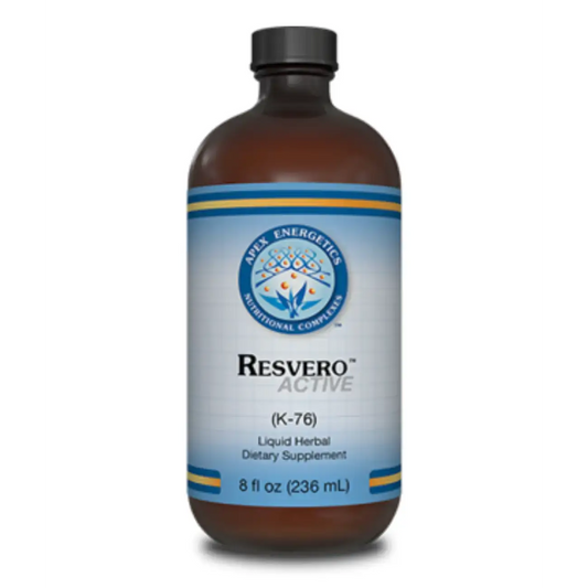 Apex Energetics Resvero Active K-76 supplement liquid herbal dietary bottle 8 fl oz