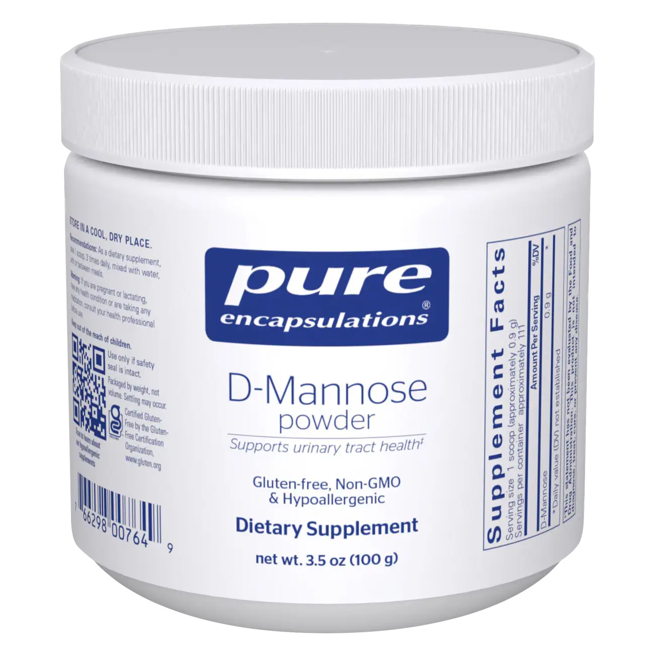 Pure Encapsulations D-Mannose Powder