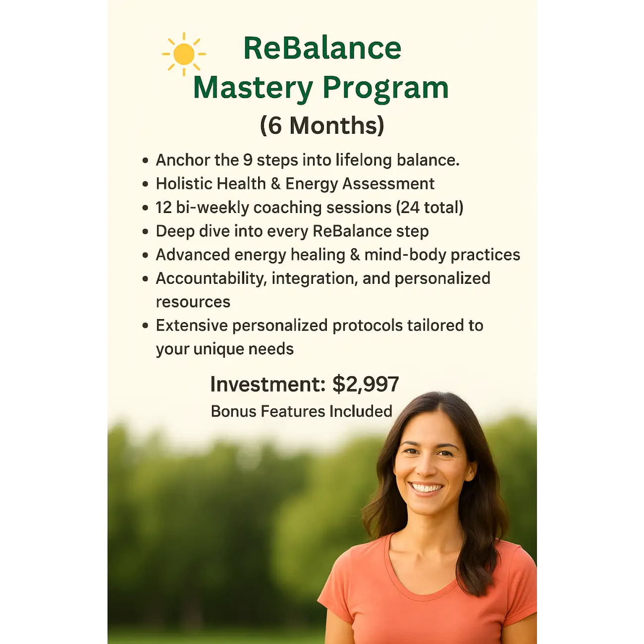 ReBalance Health Coaching Mastery Program (6 Months)