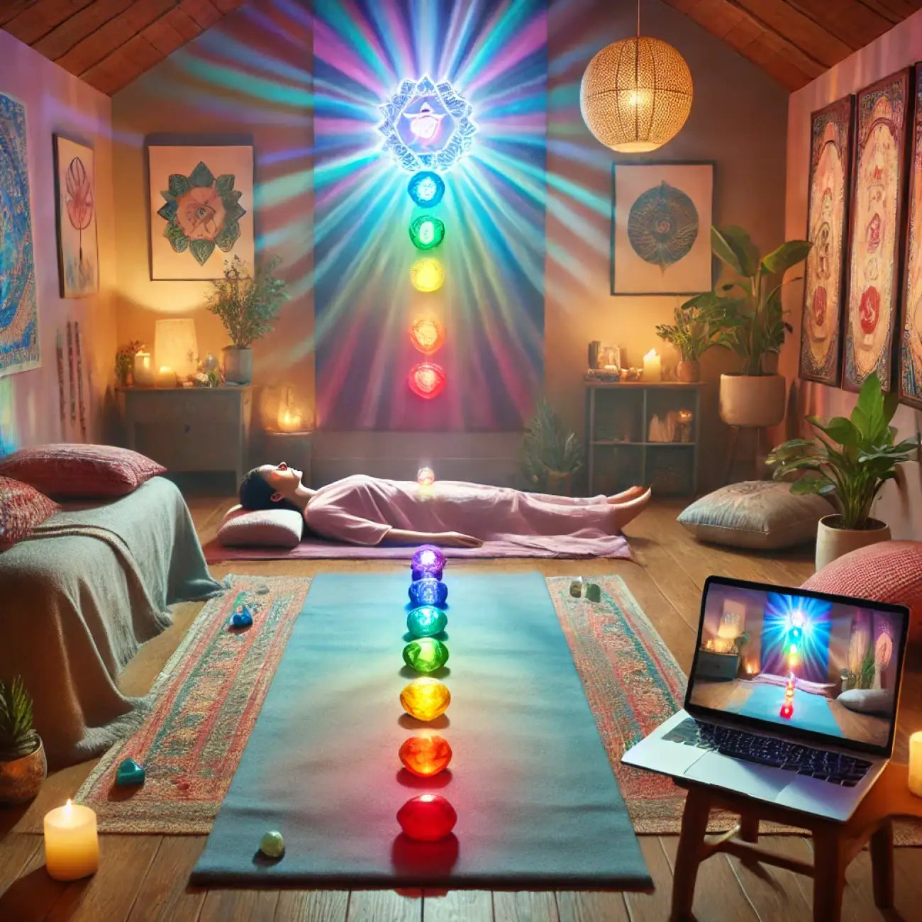 REMOTE REIKI CHAKRA BALANCING - 60 MIN - WITH POST-SESSION REPORT